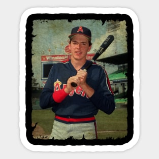 Wally Joyner - Los Angeles Angels, 1986 Sticker